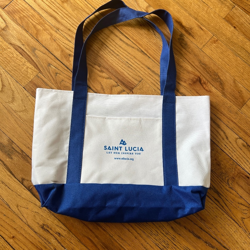 Saint Lucia Beach Travel Tote Bag